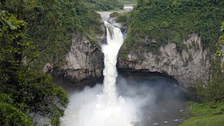 San Rafael Wasserfall Ecuador