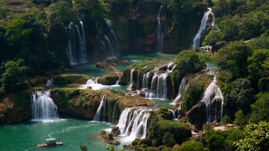 Detian Wasserfall, China und Vietnam