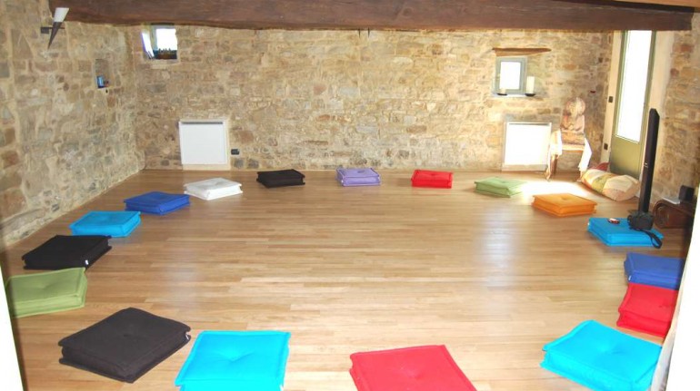 yoga room in Sacreterre Room&Breakfast – Emilia Romagna