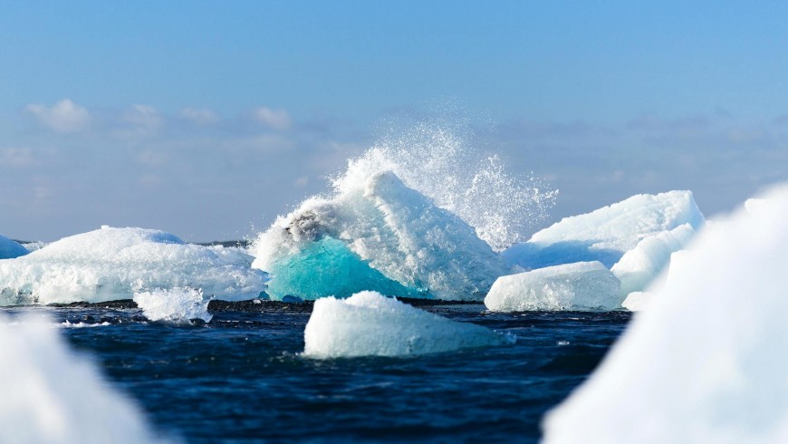 Island Iceberg Schmelzen des Eises