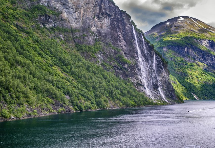 Seven Sisters Wasserfall, Norwegen