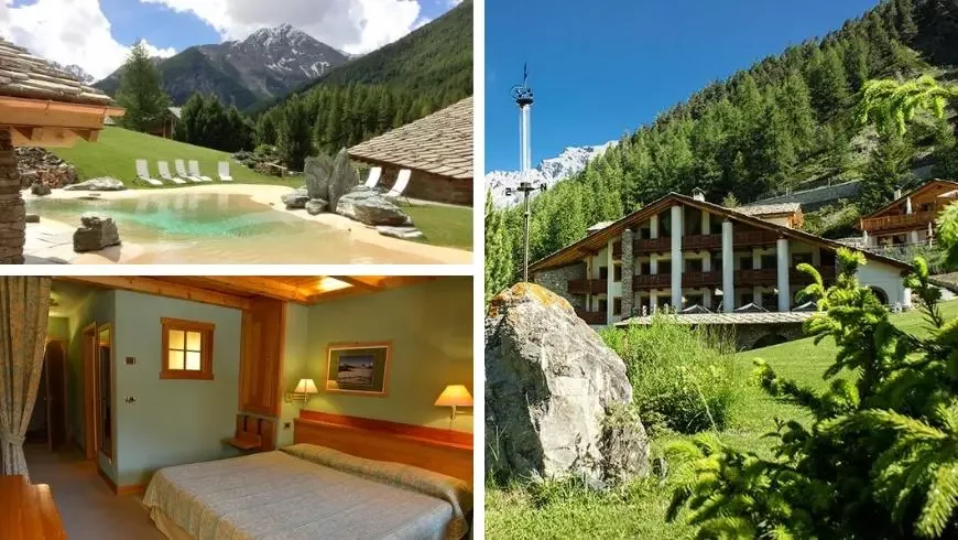 Eco Wellness Hotel Notre Maison in Cogne (Aosta)