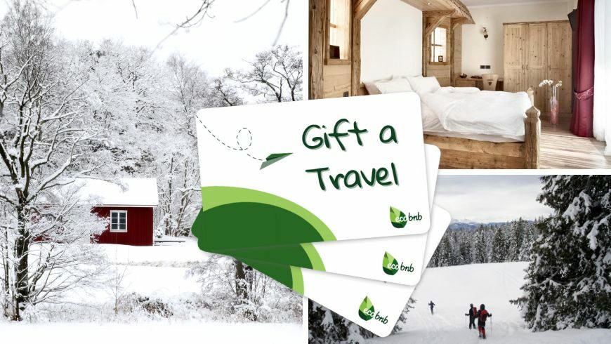 Ecobnb-Geschenkkarten: Verschenken Sie einen sanften Urlaub in den Alpen