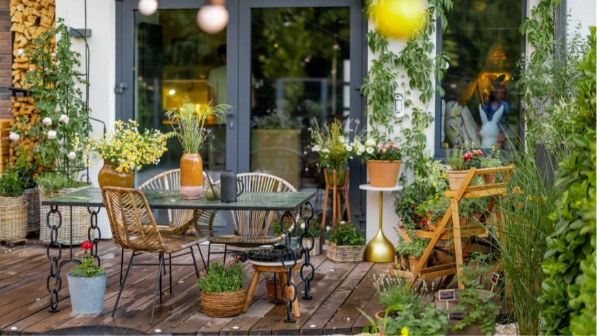 Pflanzen, Terrasse