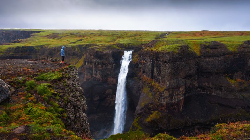 Haifoss Wasserfall