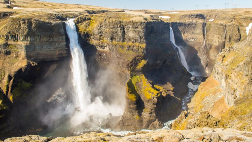 Haifoss Wasserfall