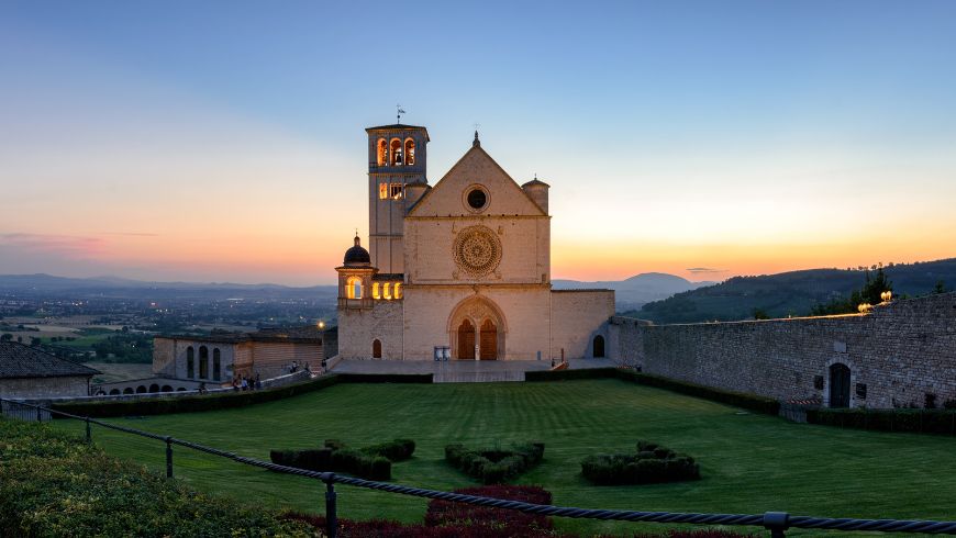Basilika des Heiligen Franziskus in Assisi, Umbrien