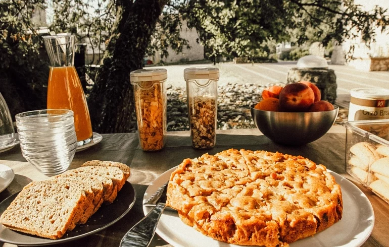 PeR – Parco dell’Energia Rinnovabile, Frühstück