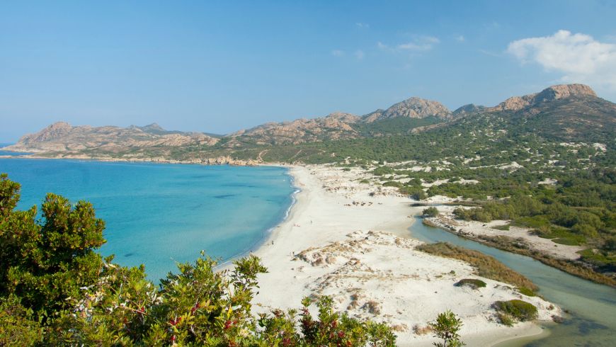 Aregeno Beach, Korsika