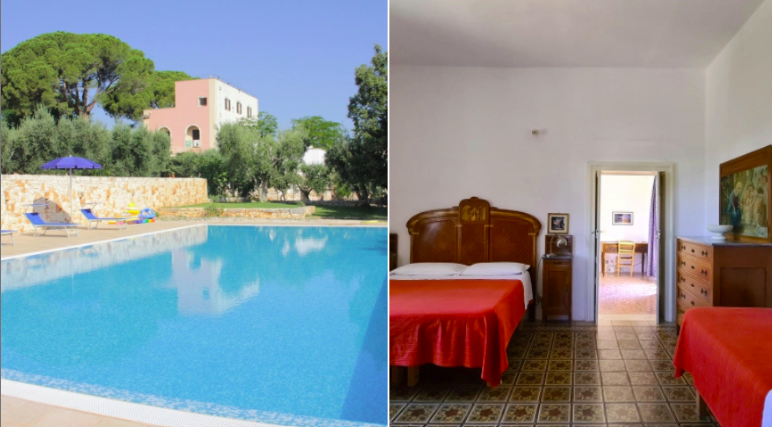 Agriturismo biologico Serragambetta, Zimmer und Schwimmbad