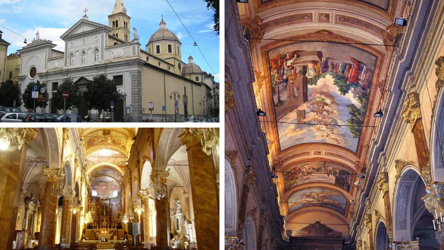Die Kirche Sant'Ambrogio mit ihren Fresken und Architektur
