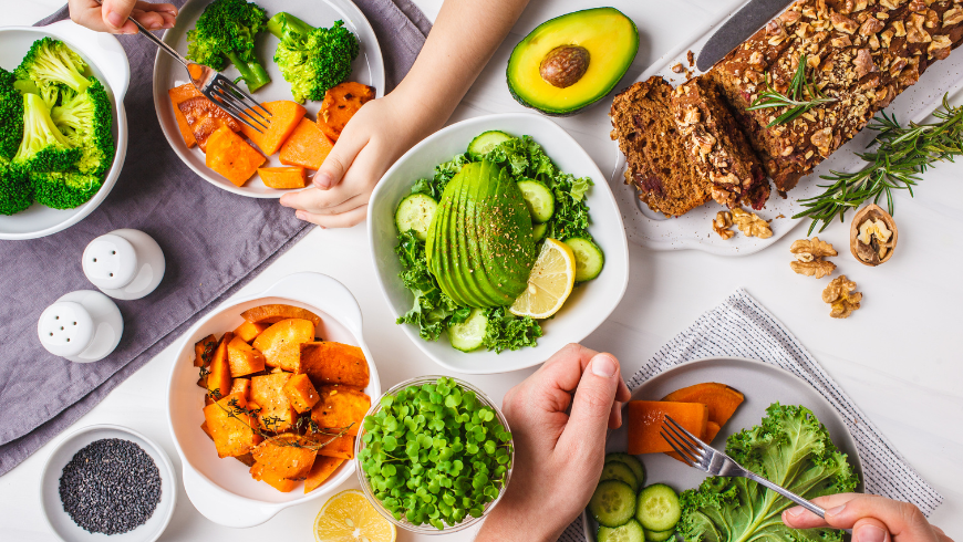 Pflanzliche Küche in veganen Agriturismi in Italien