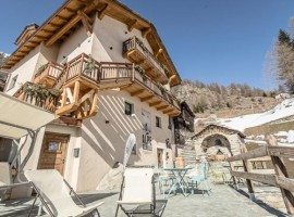 Una casa en el valle Aosta
