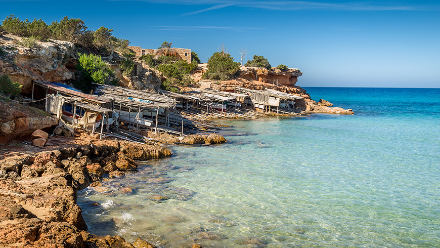 Cala Saona, Formentera,España. Un mar de ensueño: las 30 playas más bellas de España