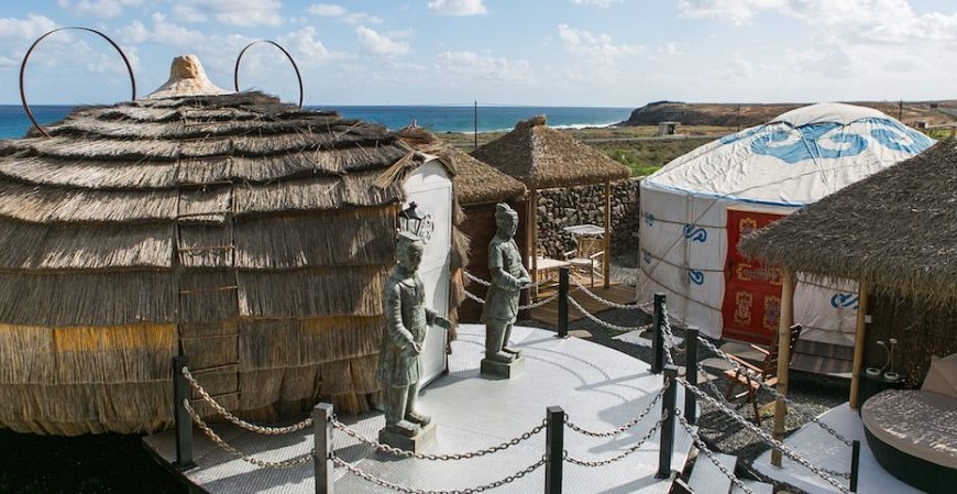 Entre yurtas y casas de campo, unas vacaciones rústicas en Lanzarote