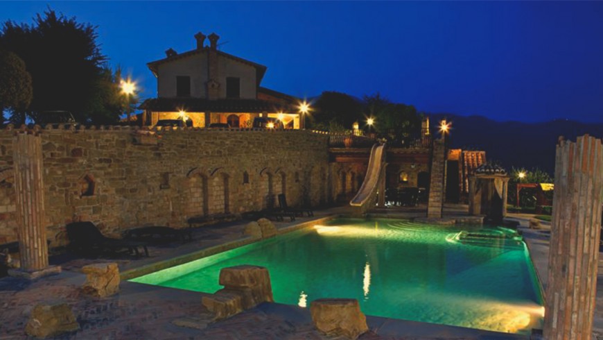 Villa Dama: en las colinas de Gubbio
