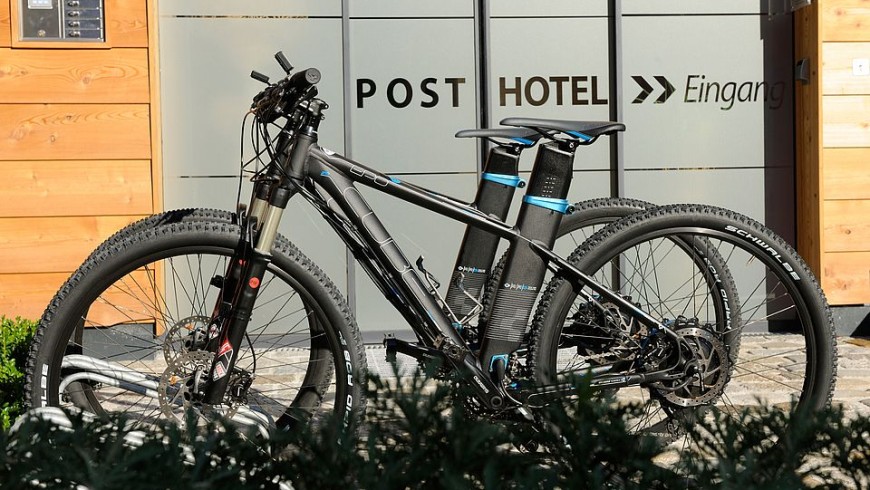 Bicicletas eléctricas en el DasPosthotel