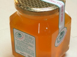 Un tarro de miel de Adamello Brenta Park