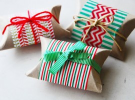 gift wraps from recycled toilet paper