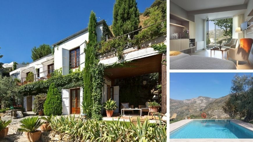 alojamientos sostenibles en Andalucía: Hotel Almunia del Valle