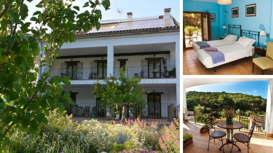 Posada de San Marcos, alojamiento sostenible en Alájar, Andalucía