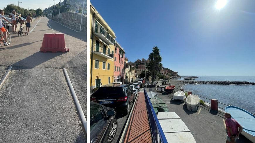 Vía Verde en Imperia