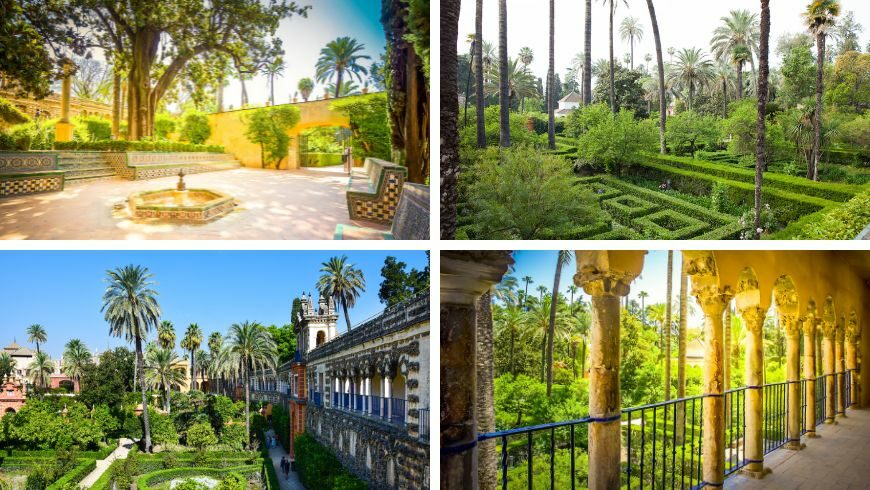 Jardines Real Alcazar Sevilla