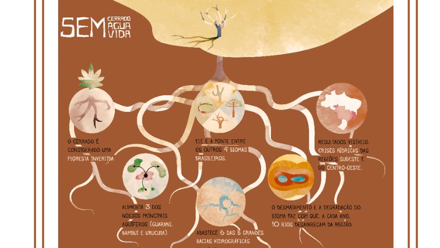 ilustración cursos de agua