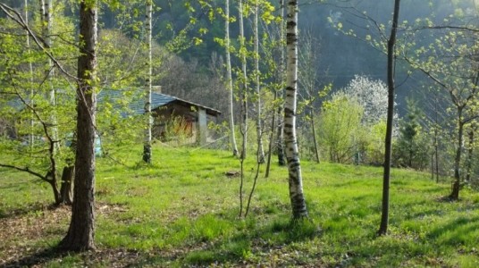 Casa Payer, une maison écologique dans les bois, dans le Piémont