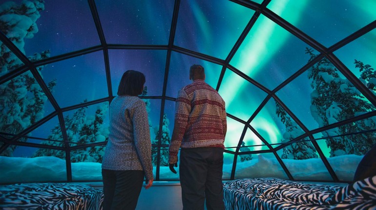 Laponie - hôtels les plus étranges du monde