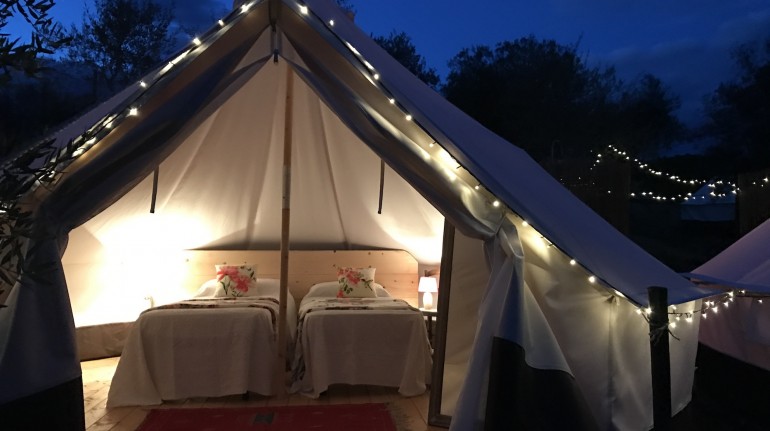 Glamping Toscane: dormir dans une tente super chic
