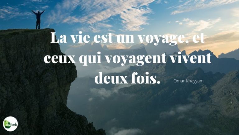 Citations, Pensées et Aphorismes sur le Voyage Ecobnb