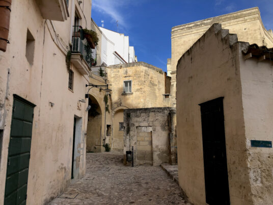 rues de Matera