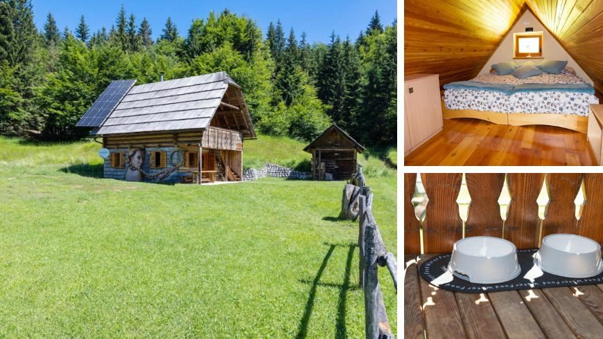 chalet pet-friendly goldilocks dans le parc national du triglav