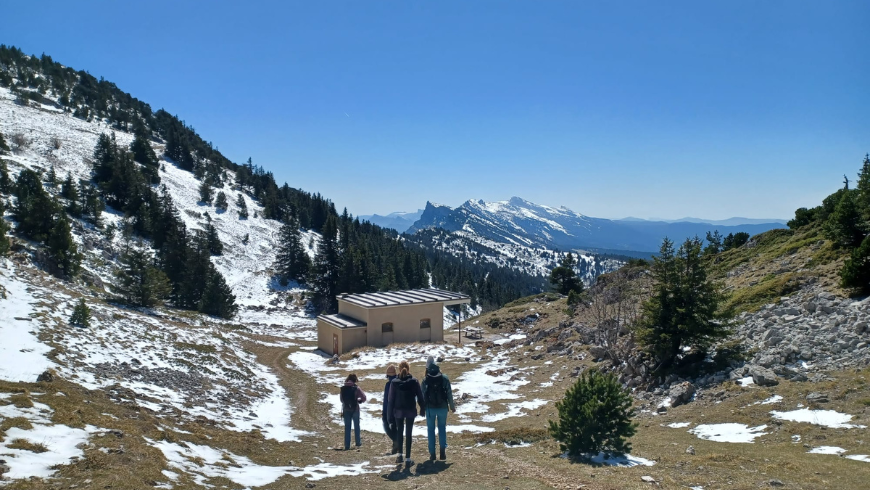 itinéraire de la Bastille jusqu'au Mont Rachais