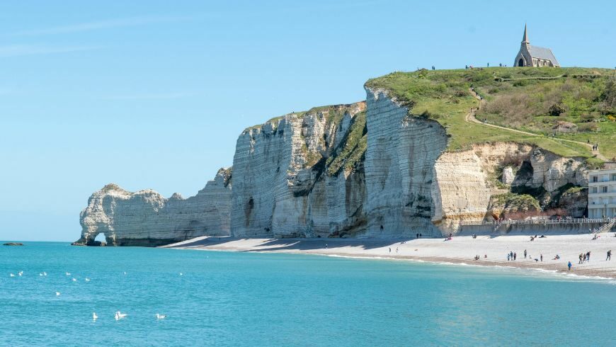 Cliffs of Etretat, Normandie