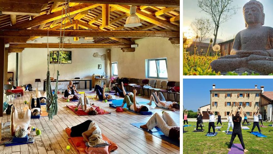 La Tana del Tasso, un lieu pour les retraites de yoga dans les collines Euganéennes
